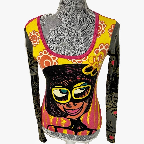 Vintage Custo Barcelona top - Picture 5 of 5